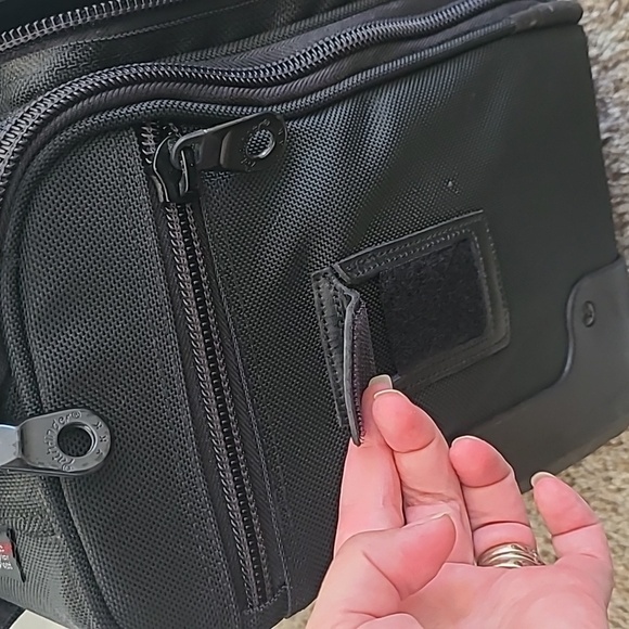 Pathfinder Ballistic Black Rolling Luggage Bag - Picture 6 of 12